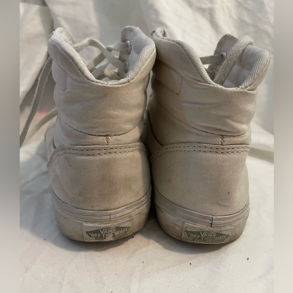 Sk8-Hi White Vans Women’s 6 - Picture 5 of 9